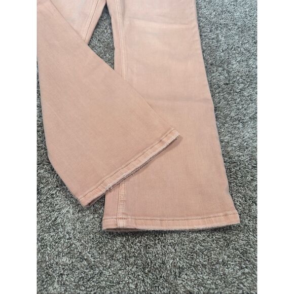 Vervet Peach Colored Jeans High Rise Straight Leg Fit Stretchy Distressing 29 - Picture 10 of 10